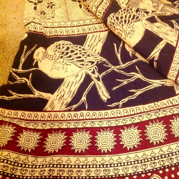 Bohemian wrap skirt - Picture 3 of 3